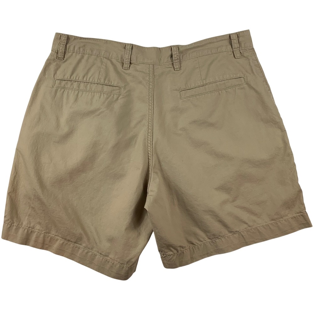 Patagonia Mens Stand Up Shorts 33 Khaki Tan Organic Cotton Hemp 57756 SP22 7in - Picture 5 of 11